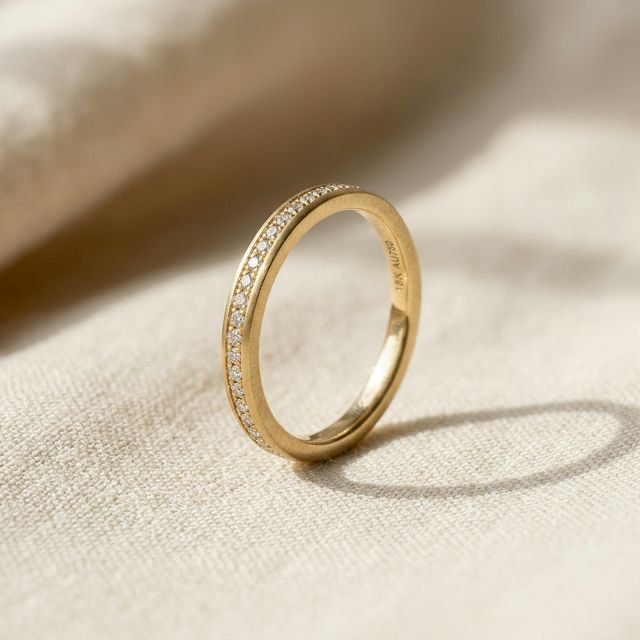 Aura Gold Band Ring